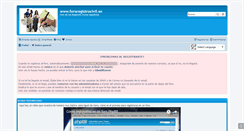 Desktop Screenshot of fororegistrocivil.es